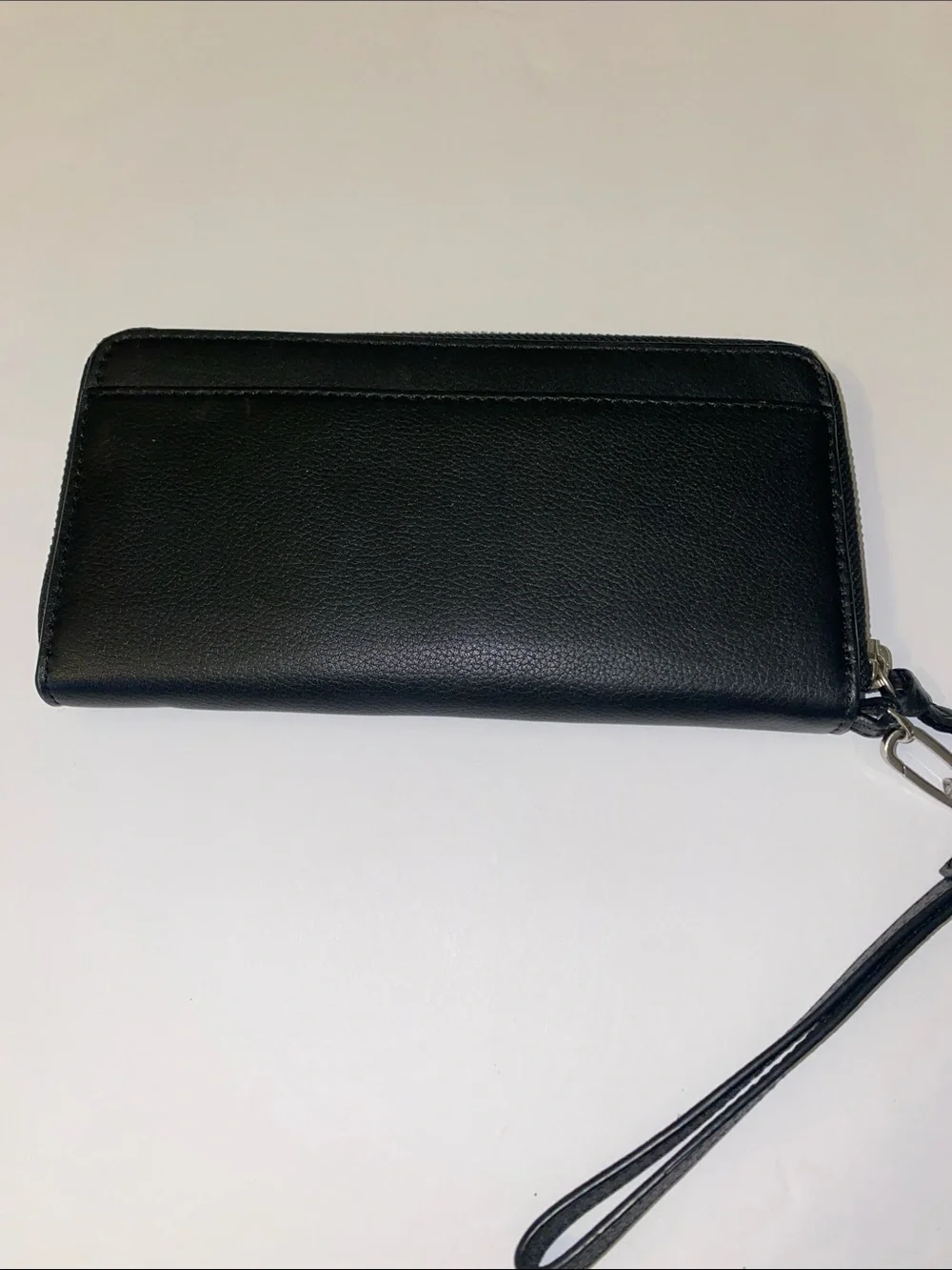 Vera Bradley Wallet Leather Sycamore Black RFID Accordion Wristlet